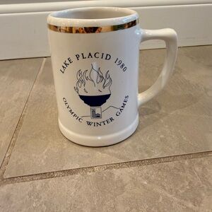 RARE Lake Placid 1980 Olympic Winter Games Mug by Marie Lanza Wiser